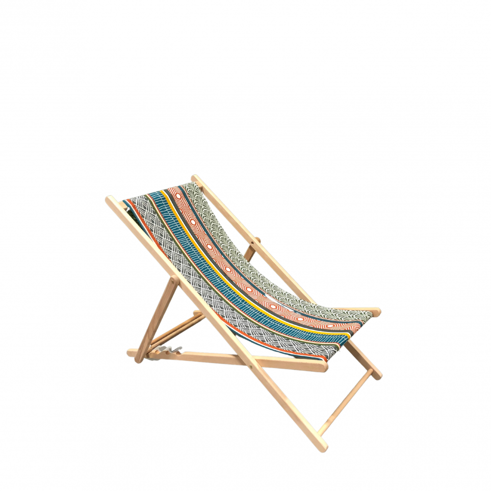Chilienne multicolore et bois - Location- Caen