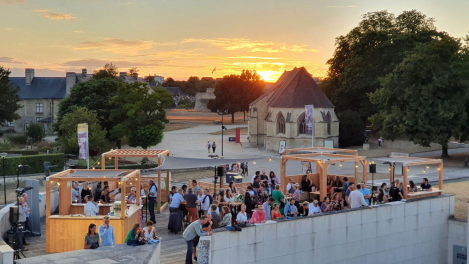Rooftop Château de Caen - Création d'un espace de restauration éphémère