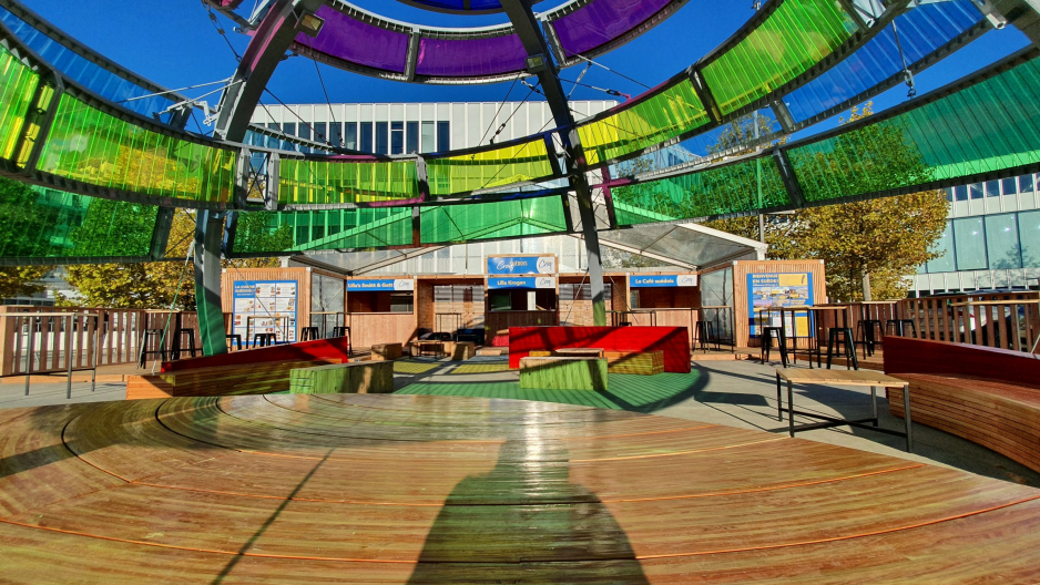 Croq Suédois 2022 - Caen - Aménagement espace urbain écoresponsable pour un événement culturel et culinaire local