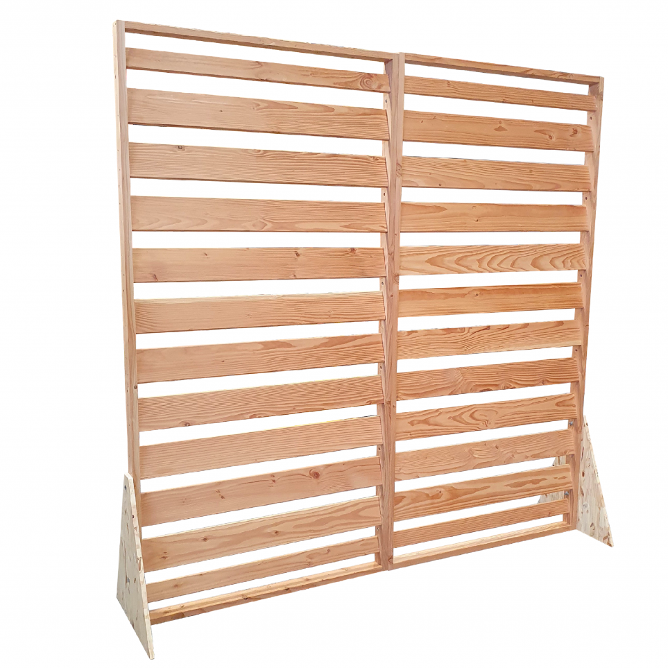 Cloison décorative écoresponsable à louer - Caen - L240 X H240 cm