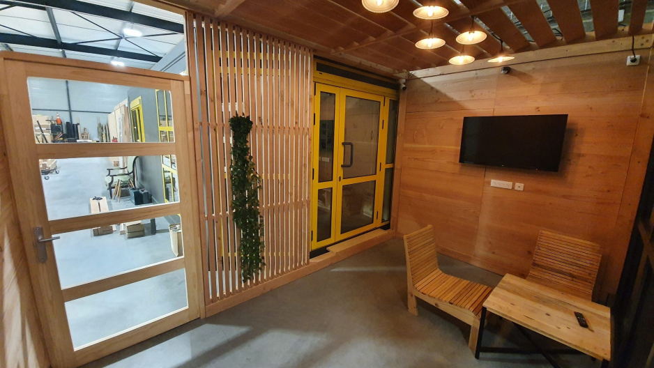 EvoKub - Aménagement écoresponsable modulable d'un espace professionnel - local entreprise à Caen