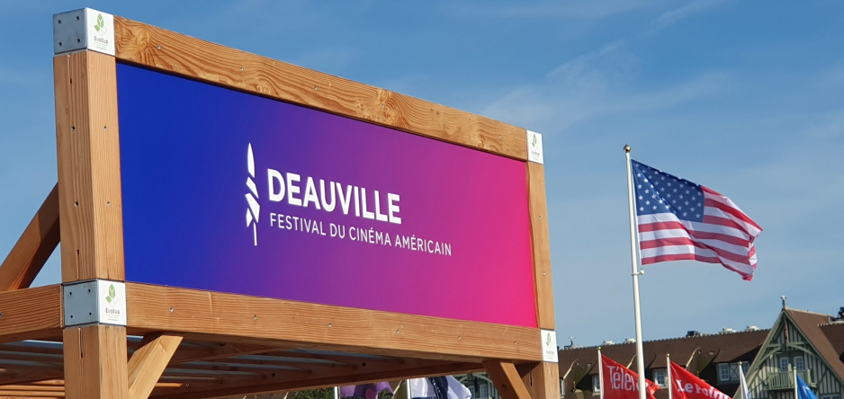 Festival du cinéma américain Deauville Festival du cinema americain deauville - conception terrasse ephemere ecoresponsable - evenementiel espace VIP