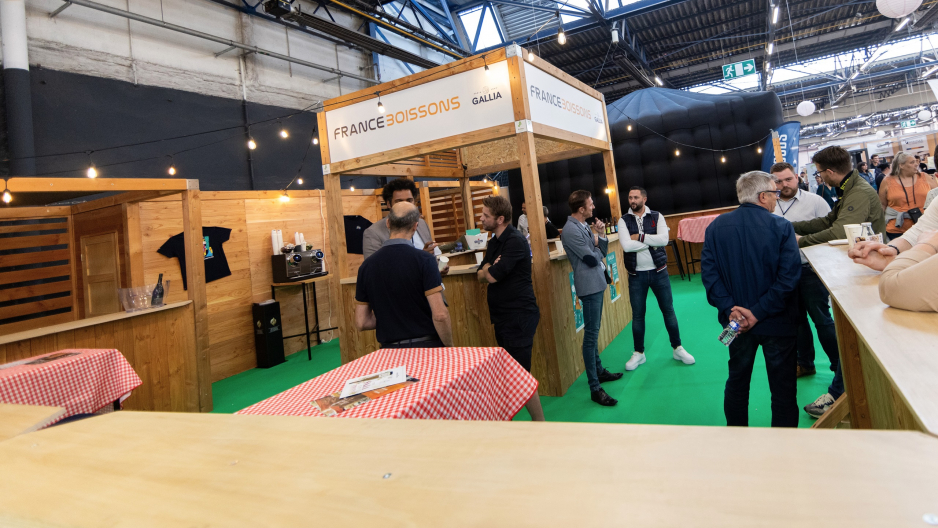 Stand professionnel écoresponsable France Boissons - Rest Hotel parc expo Caen 2023
