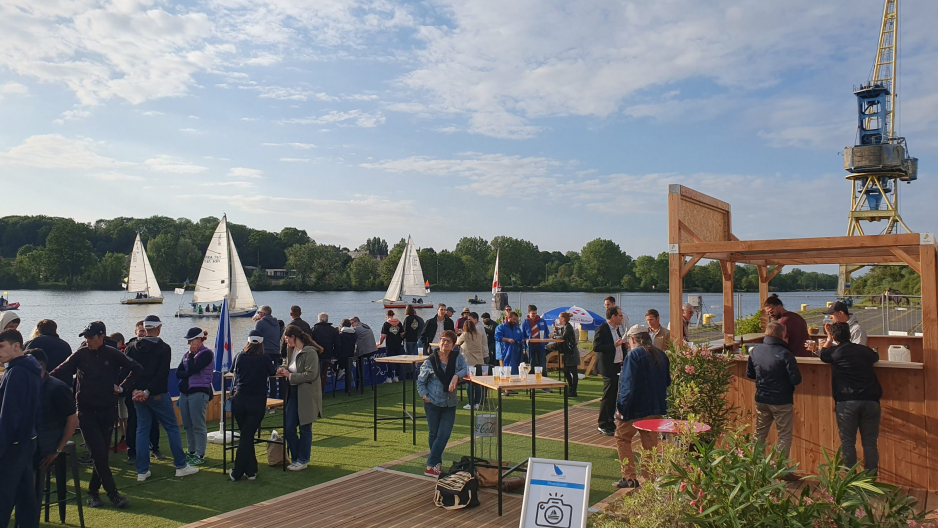 Norlanda's cup - amenagement terrasse ephemere - bar des equipages 2024 Norlanda's cup - amenagement terrasse ephemere - bar des equipages 2024